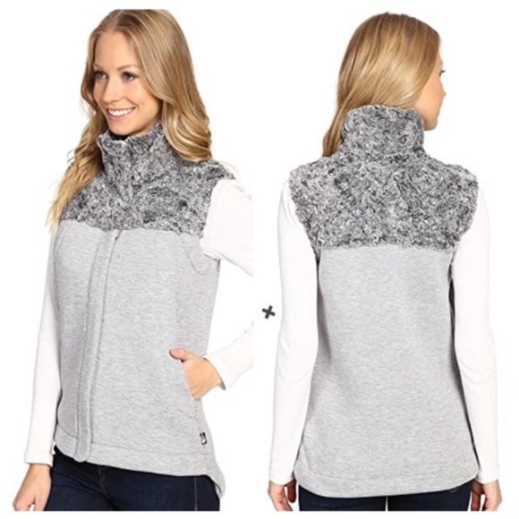 The North Face Jackets & Blazers - The North Face Hybrination Thermal 3D Vest Light Heather Gray Size Medium VGC